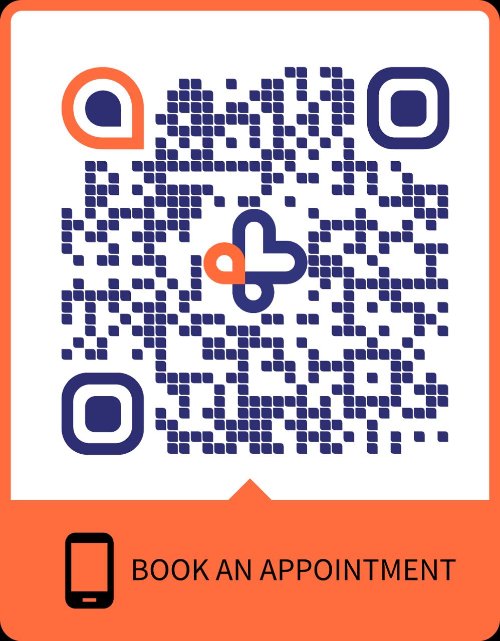 Scan to book an appointment